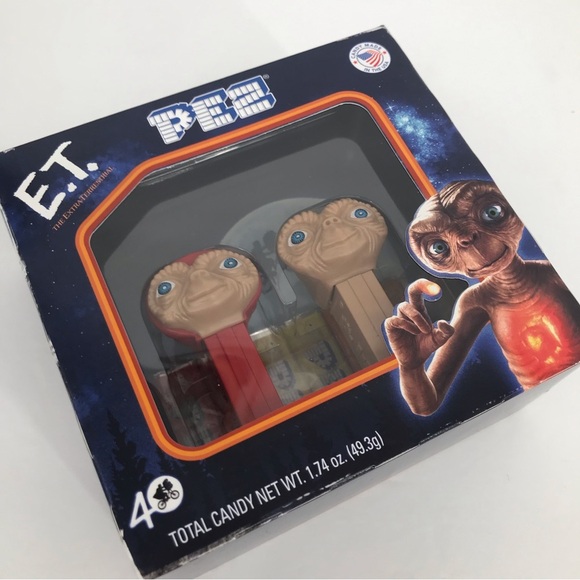 NIB E.T. 40th Anniversary Edition Set of 2 Mini Pez - Picture 4 of 6